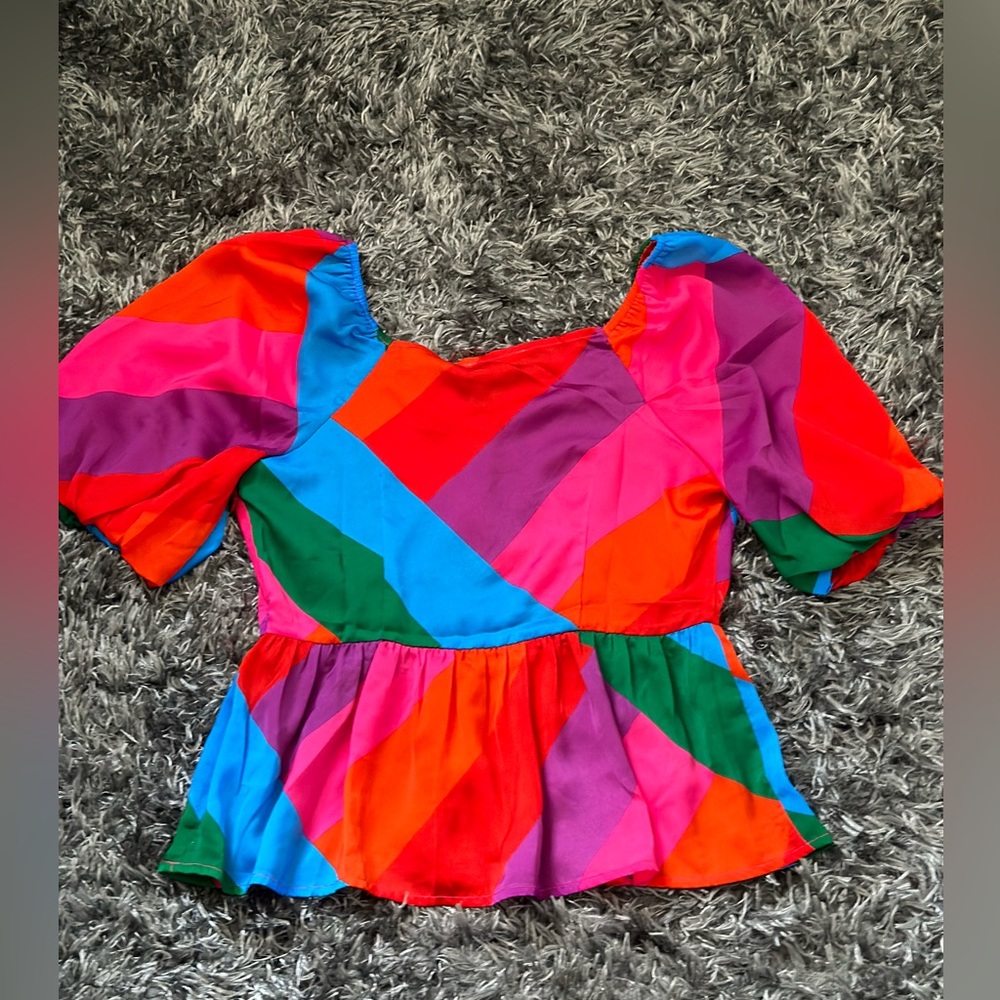 Women shirts color floral size S